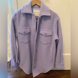 Aritzia Wilfred Free Ganna Shirt Jacket size xs in zen blue